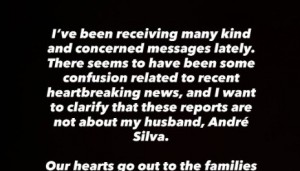 乌龙！安德烈-席尔瓦被球迷误认为是离世的若塔兄弟，妻子澄清